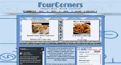 Desktop Screenshot of fourcornersgrille.com